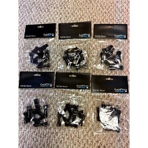 GoPro GRBM30 Roll Bar Mount Clamp GoPro Cameras Fits 1.4 To 2.5" Tubes Lot 6 NEW